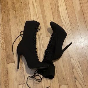Black booties
